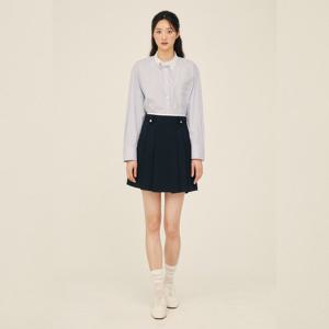 [제이제이 지고트]허리배색 미니 플리츠 스커트 GP3A0SKJ41