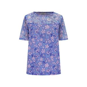 [택가 42,000원] 크로커다일레이디 플라워 라운드 티셔츠_CLEMTS124