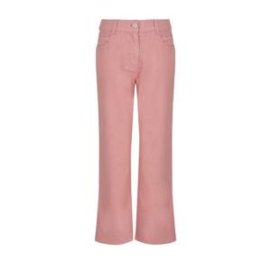 [택가 142,000원] 크로커다일레이디 백포켓 가죽장식 포인트 배기핏 코튼 데님팬츠_CLEMDP101