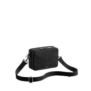 디올 스트랩 지퍼 파우치 2ESBC119LLG_H00N