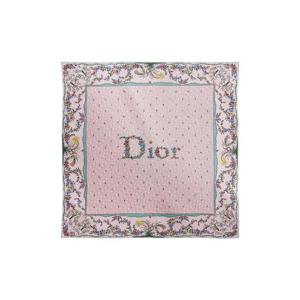 디올 디올아무르 실크 트윌 레볼루션 플라워 90 스퀘어 스카프 핑크 멀티컬러 62DOF090I674-C411