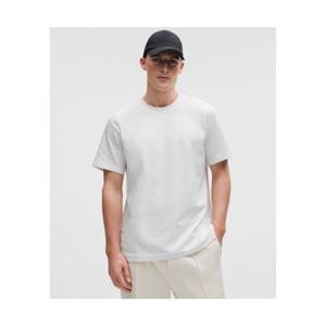 룰루레몬 LULULEMON 헤비웨이트 클래식 핏 코튼 티셔츠 *스택 WHT LM3GGBS-0002 362010