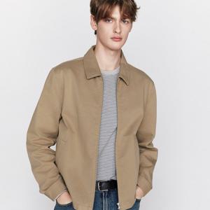 [지오다노]맨즈 남 집업 카자 자켓 01076501 면 봄 점퍼 076501