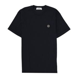 스톤아일랜드 로고 패치 슬림핏 크루넥 티셔츠 2100027 S0013V0