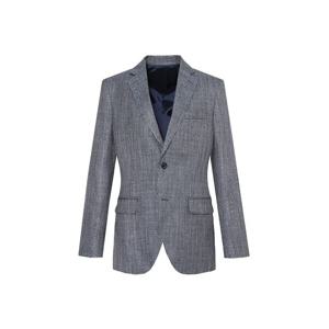 [BY파크랜드][오스틴리드]블루시 그레이 잔체크 자켓-A1TC231019