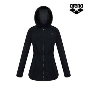 아레나 코어 집업 롱커버업 A6BL1QR42-BLK