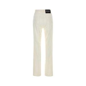 26SS Balmain Straight 레그 jeans GF1MI070DG140FC TP572013668
