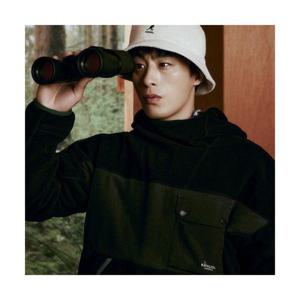 캉골 KANGOL CBR 플리스 후디 7006 블랙 5004021987 379595