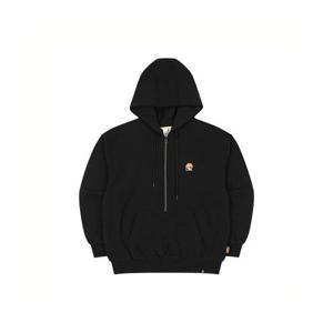 캉골 KANGOL CRS 하프 집업 후디 9019 블랙 5005185805 380096