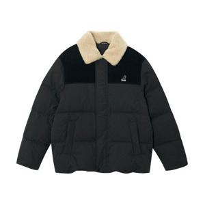 캉골 시어링 칼라 다운 자켓 8176 블랙 380013