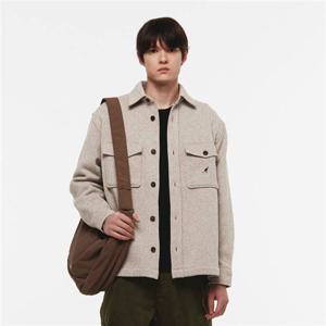 캉골 더블 포켓 쿠션 셔츠 7068 라이트베이지 380553