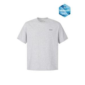 디스커버리 26S S여름 유니프레시벤트세미오버핏스몰로고반팔티셔츠