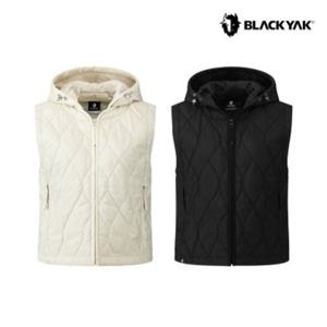 여성 봄 등산 조끼 어반트래커 트윈스 수퍼웜 후디 패딩 베스트 1BYPDSV502 GD