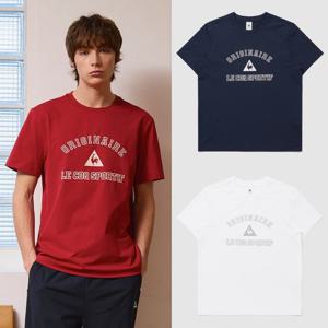 르꼬끄 공용 레터 그래픽 르프레쉬 반팔티 QR123LRS22