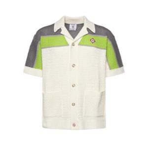 카사블랑카 반팔 셔츠 MSP26KW1207 01 White