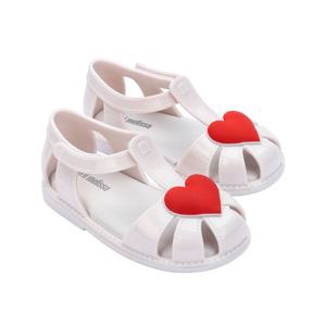 [토박스]미니멜리사 힙 하트 발레리나 베이비 화이트 MSKCG2TSHB11WHT