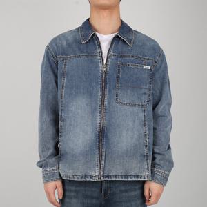 [게스]게스 남성 청자켓 데님 집업 미디엄블루 MP1D6854