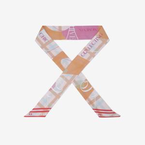 [씨씨콜렉트] 실크 프린팅 뿌띠 스카프_C254PHA002