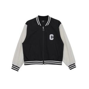 [JCB][JCB] 자수와펜 화섬 바시티점퍼 JBF0T241GSB_BK