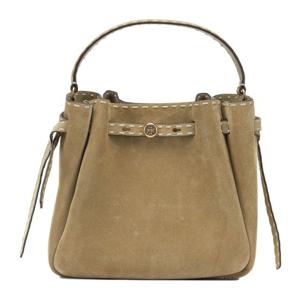 토리버치 플랩 스티치 스웨이드 토트백 178664 250