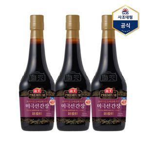 [사조대림]해천 미극선 간장 750ml x 3개