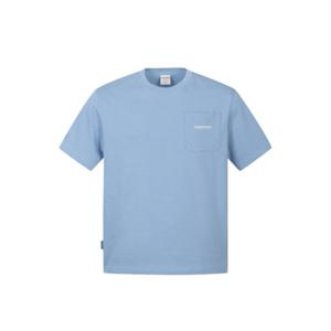 디스커버리 26S S 여름 DXRS7N063BLS 유니 컬러 클라우드 그래픽 반팔티셔츠