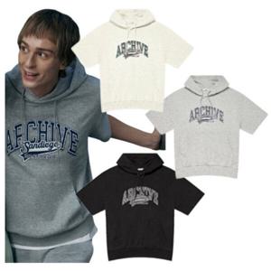 [행텐][모다부평]공용 아카이브 반팔 후드 티셔츠10520-031-441-