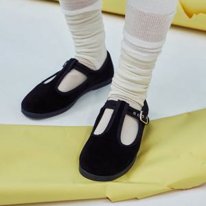 빅토리아 쿵푸 티스트랩 메리제인 (1080124-NEGRO)