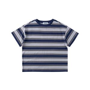 리틀그라운드-마스-DG스트라이프코지티셔츠7611G-332-08