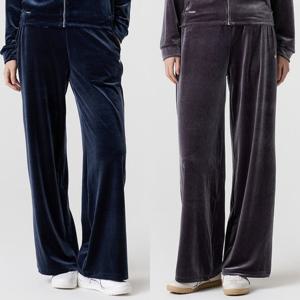 르꼬끄 여성 얼리스프링 와이드핏 벨벳 팬츠 QR122OFP15
