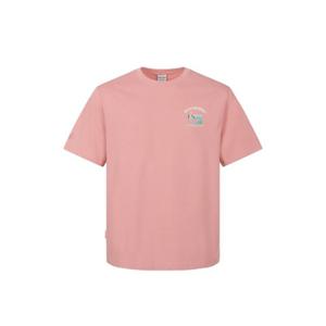 디스커버리 26S S 여름 DXRS7M063PCS 유니스몰레이크그래픽반팔티셔츠