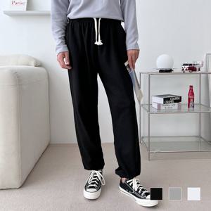 비욘드라이프 라이안 남자 무지 면 고무줄 조거 바지 220983