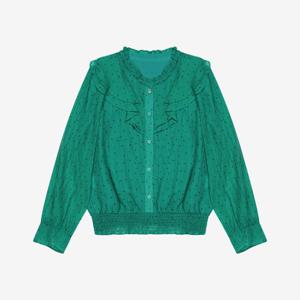 [베스띠벨리]블룸 레이스 블라우스 BKBAB2405