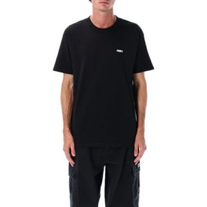 오베이 아트 스튜디오 플라워 체스트로고 크루넥 티셔츠 165264