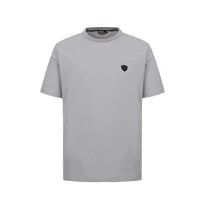 [팬텀]봄 남성 스트링 나일론 우븐 반팔티셔츠 / 211E1TF381_GY_