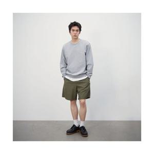 캉골 KANGOL 에센셜 스탠다드핏 스웨트셔츠 1801 멜란지그레이 5014186696 381041