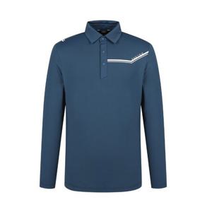 [팬텀]봄 남성 라인 포인트 카라 긴팔티셔츠 / 211E1TO801_TQ_IC