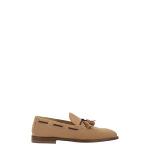 26SS 브루넬로 쿠치넬리 Suede 로퍼 with tassels MZUCCLB744C7962 TP573344112