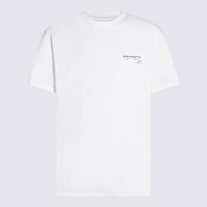 26SS 칼하트 T 셔츠 in cotone con 로고 칼하트 I03600702XX TP573343216