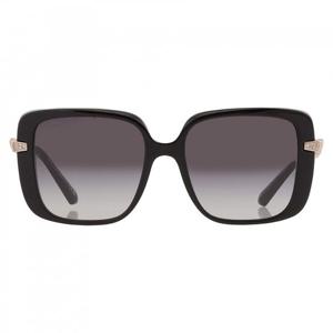 불가리 스퀘어 레이디스 선글라스 그레이 그라데이션 BV8237B 501/8G 55