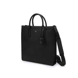 [헤지스ACC]LL[쇼핑백동봉]HJBA6E626 블랙 단색 소가죽 토트백