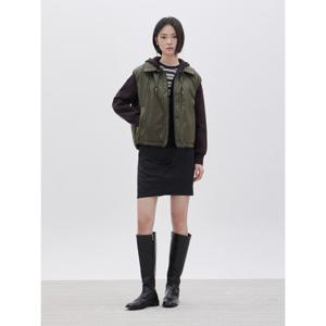 [쥬크]카라 디테처블 리버시블 패딩 베스트 Z261PSG802