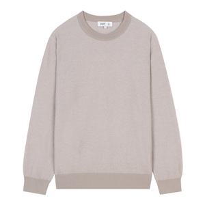 [지이크]배색 트리밍 와풀 풀오버 PGUCA80060