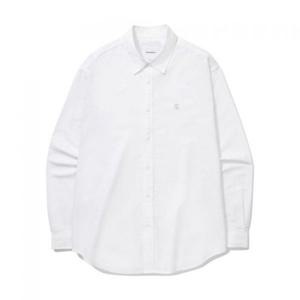 커버낫 어센틱 C 로고 옥스포드 셔츠 화이트 394345