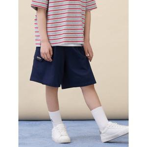 [빈폴키즈] 피케 포켓 반바지  네이비 (BI6325U03R)