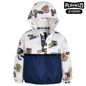 [플레이키즈프로]나이키 키즈 아노락 윈드러너 바람막이 자켓 A241JK836P