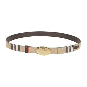 26 SS 버버리 리버시블 체크 나이트 스탬프 벨트 8112218
