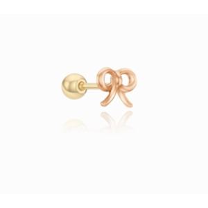 [미니골드] 14K 리본 피어싱 MEM20274