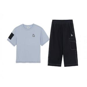 MLB키즈 아웃도어 베이직 7부세트 (7AS1B116307SBM)