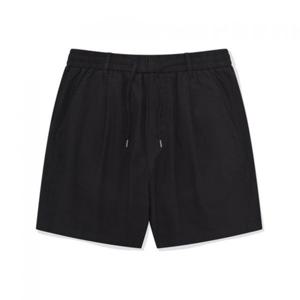 커버낫 린넨 레귤러 쇼츠 블랙 395184